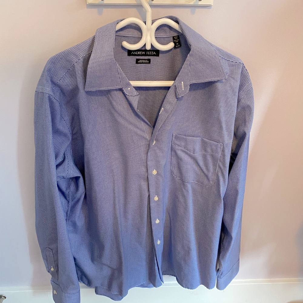 Andrew Feeza men’s long sleeve dress shirt